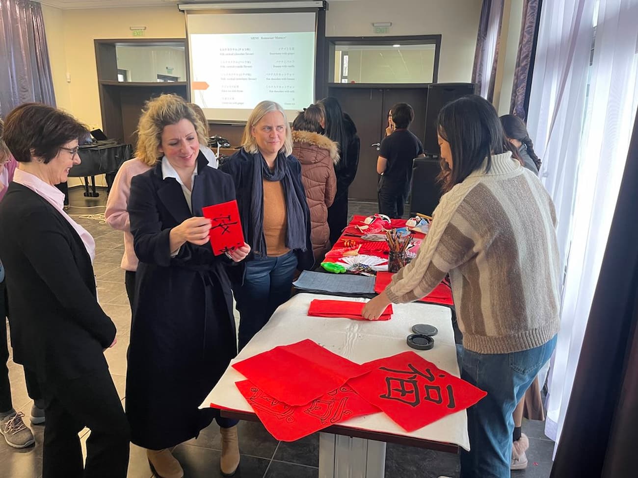 Photo 4: Calligraphy workshop