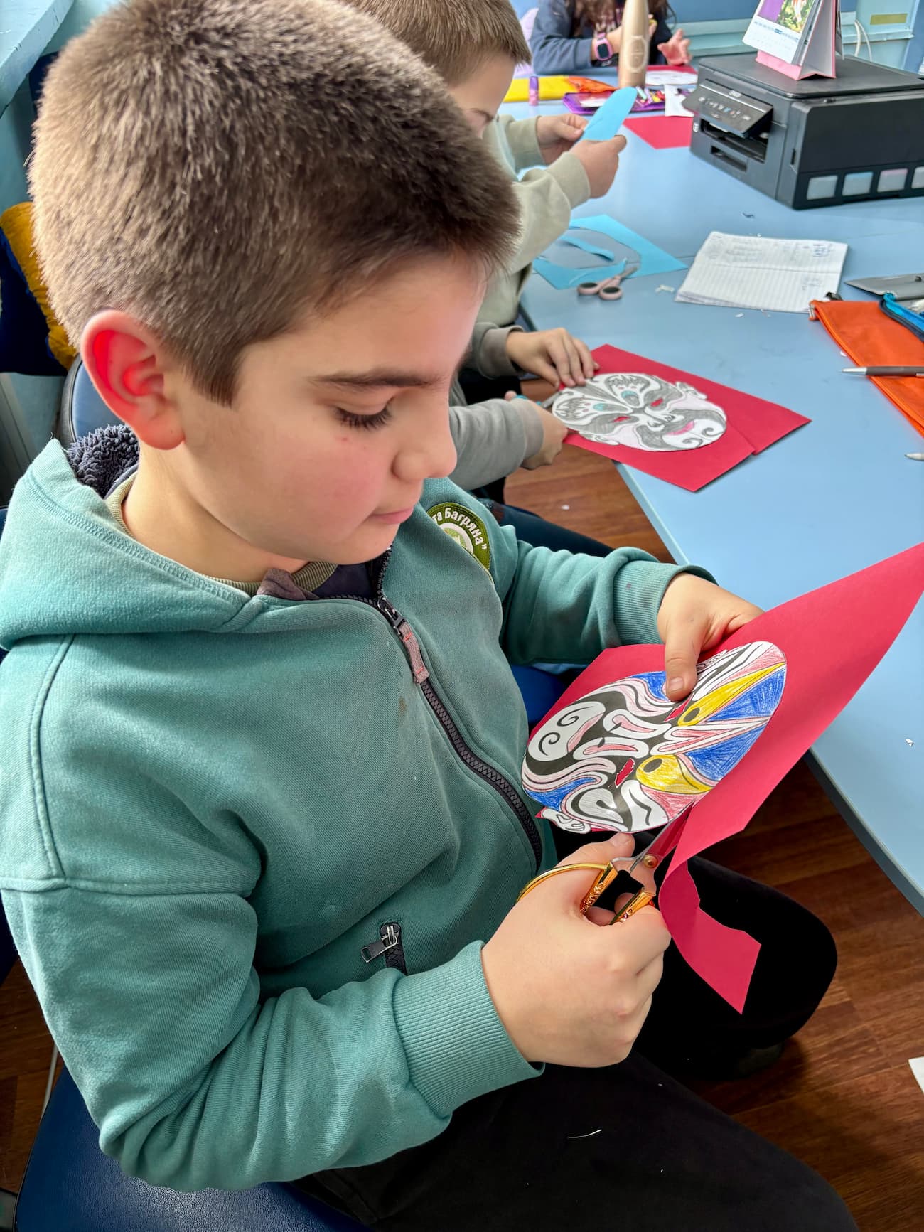 Photo 2 Crafting a Peking Opera mask