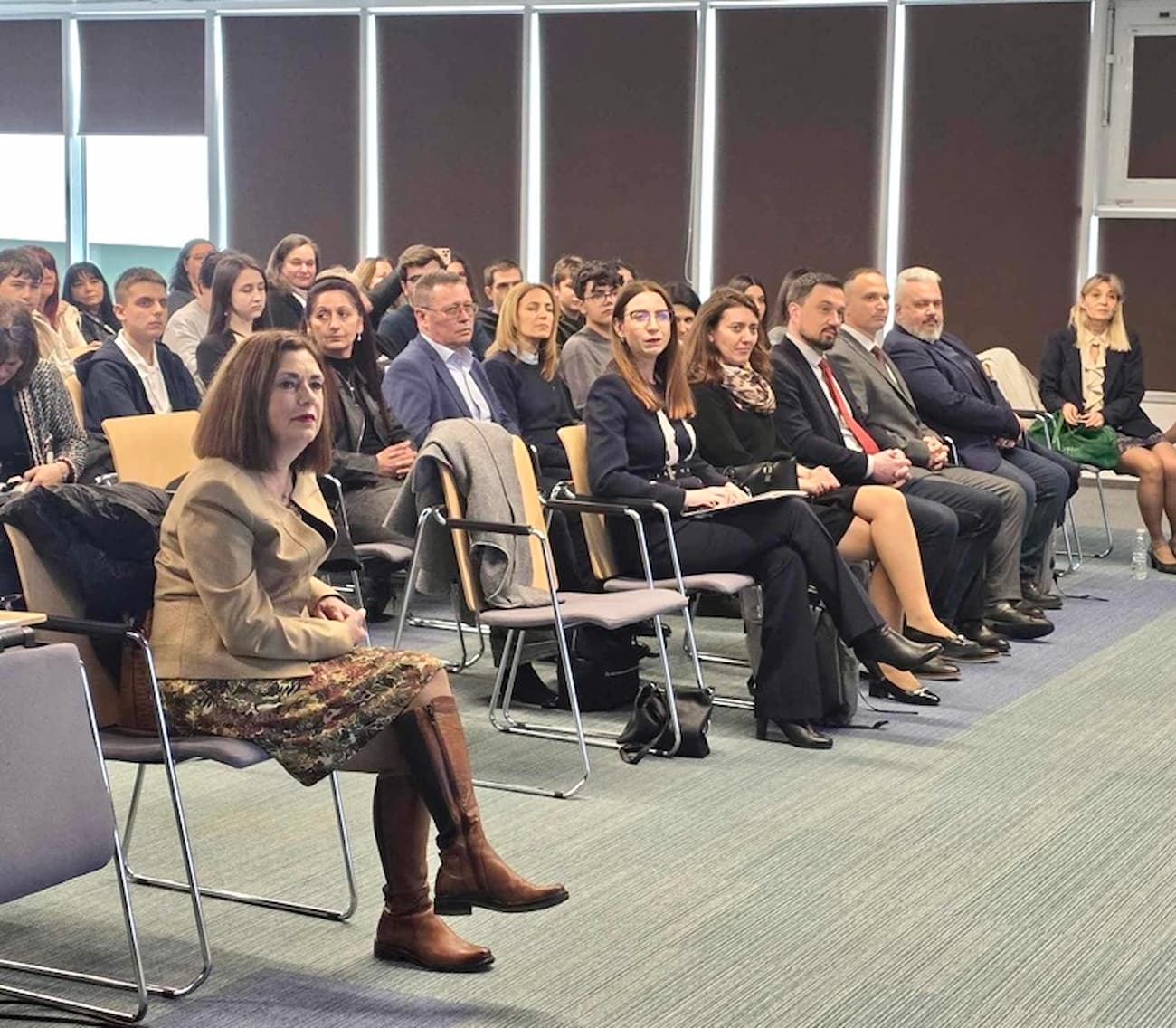 Photo 1: Guests attending the event