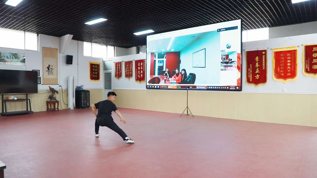 Photo 4: Chaquan martial arts performance