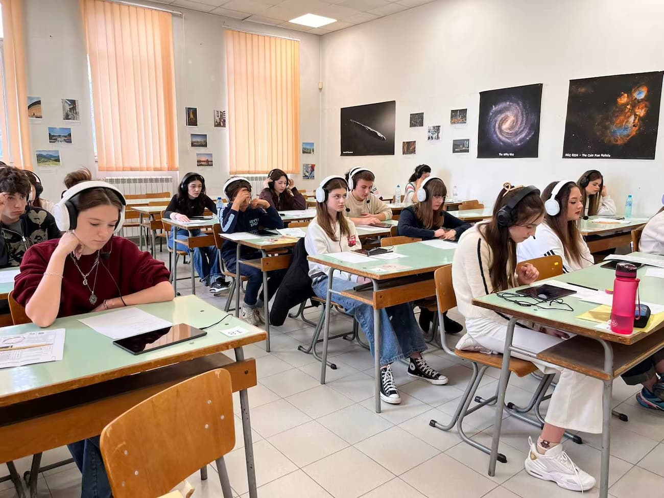 Photo 3 Exam room for the HSKK Beginner Exam